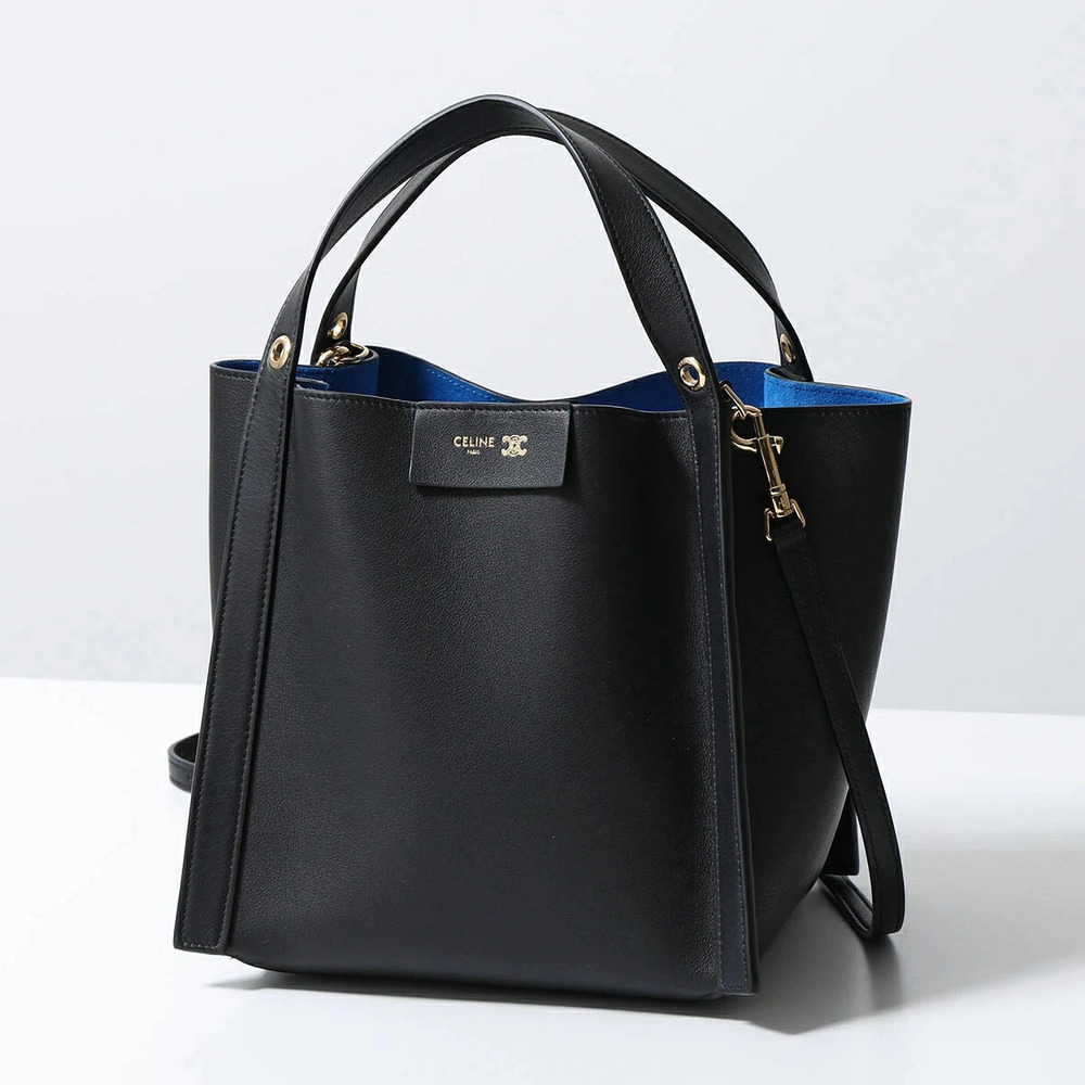 Celine Cube handbag leather shoulder bag Triomphe